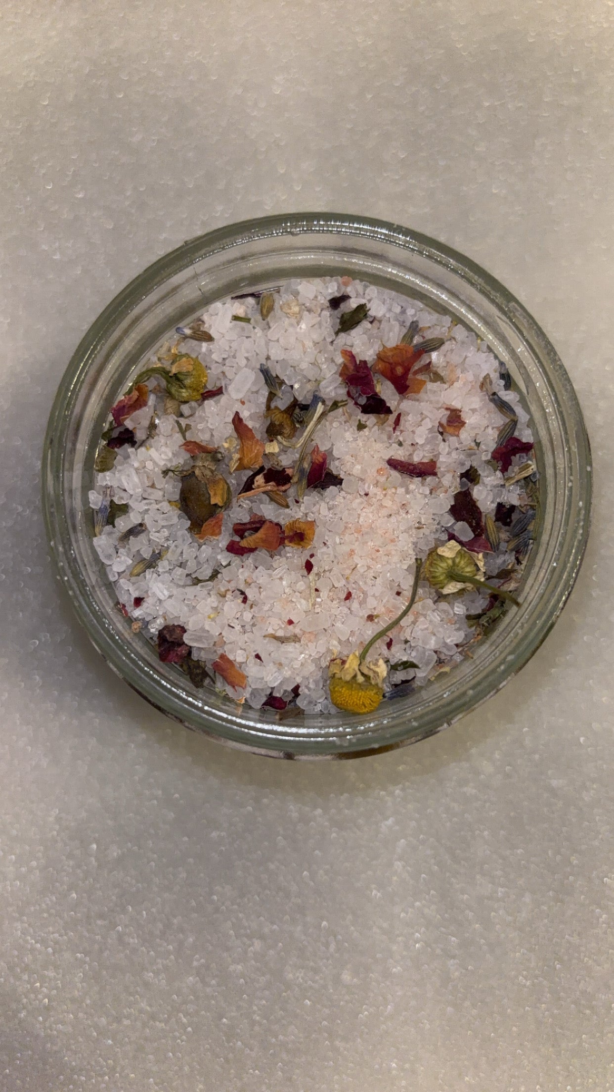 🌙 Self-Love & Stress Relief Bath Salt Blend